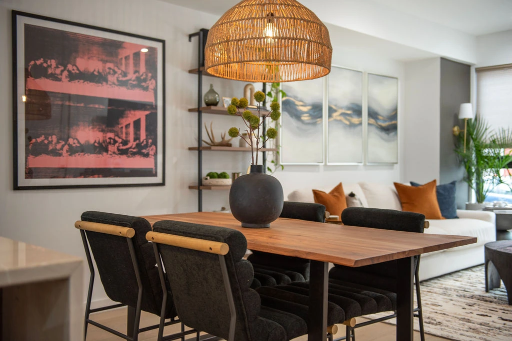 The Hatfield Residence &mdash; dining area